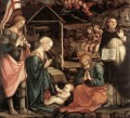Adoration Of The Child With Saints 1460 Renaissance Filippo Lippi